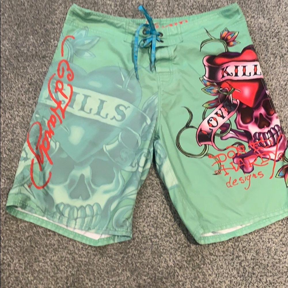 Ed Hardy men’s boat shorts